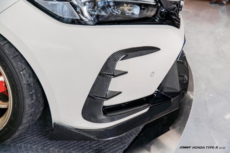 Honda FL5 Type R Fog Cover CMST Dry Carbon