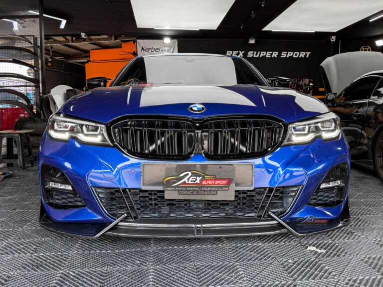 BMW G20 Front Lip AD Dry Carbon