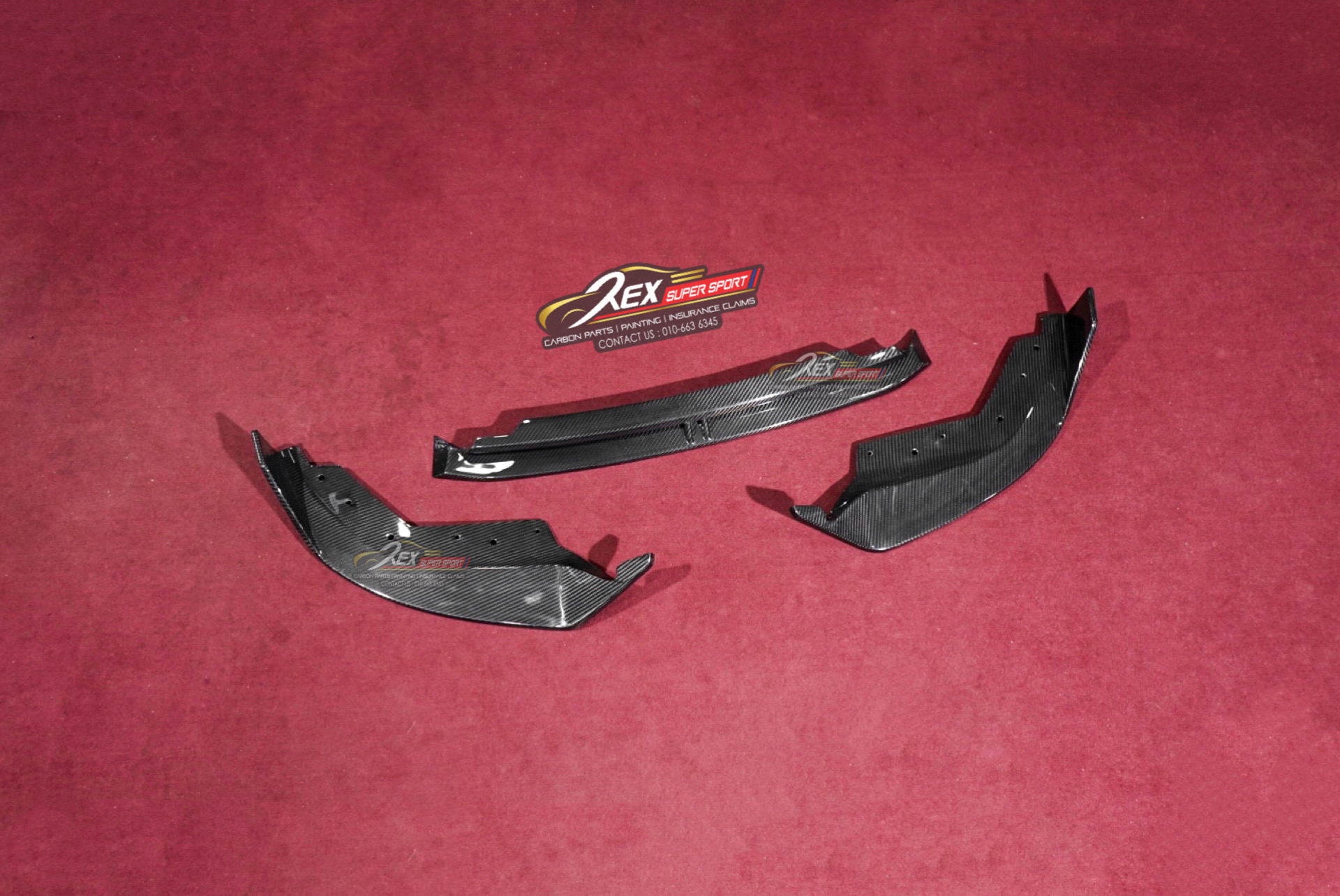 BMW G20 Front Lip AD Dry Carbon