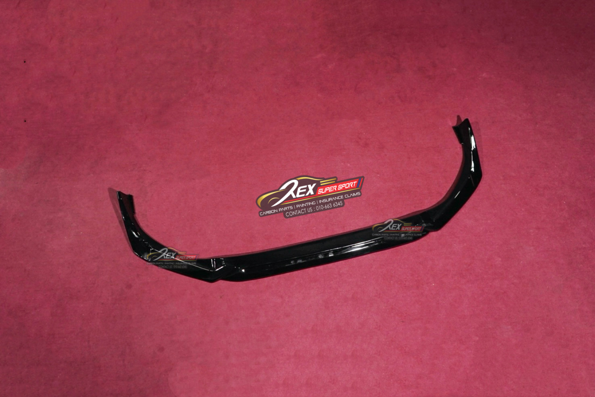 Honda Civic FE Facelift 2025 Front Lip YF Black