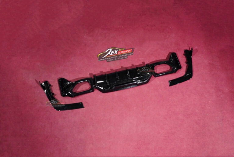 BMW G20 LCI Rear Diffuser KORE Black