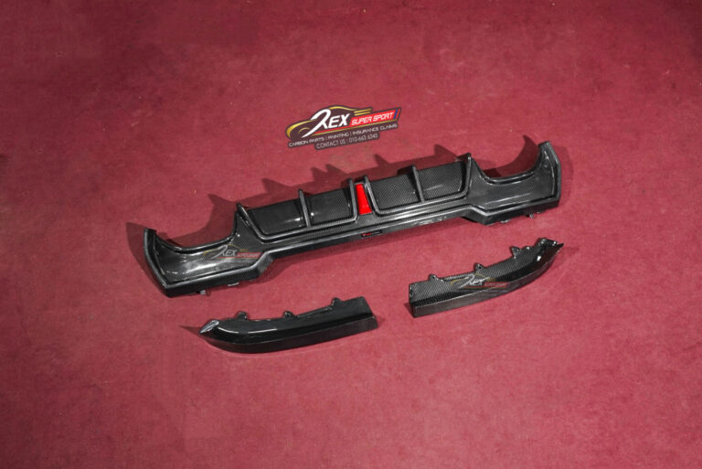 BMW G22 G23 Rear Diffuser TAKD V3 Dry Carbon