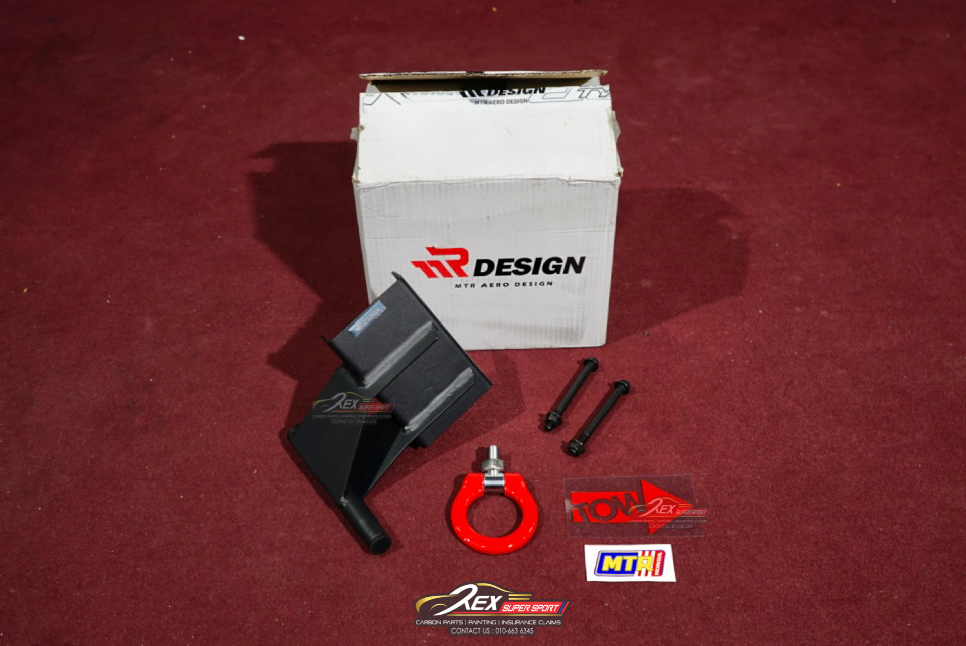 Honda FL5 Type R Front Tow Hook R Design
