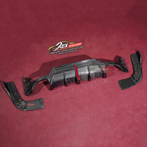 BMW G20 LCI Rear Diffuser VTEN Carbon