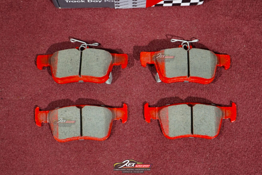 Honda FL5 Type R Red Attack MQ200 Brake Pads Rear - Rexsupersport