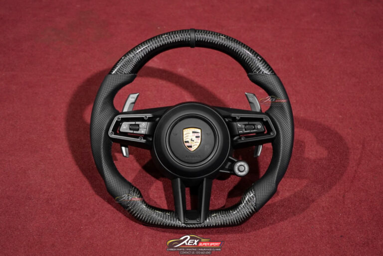 Porsche Upgrade 992 Style Steering Wheel Full Carbon