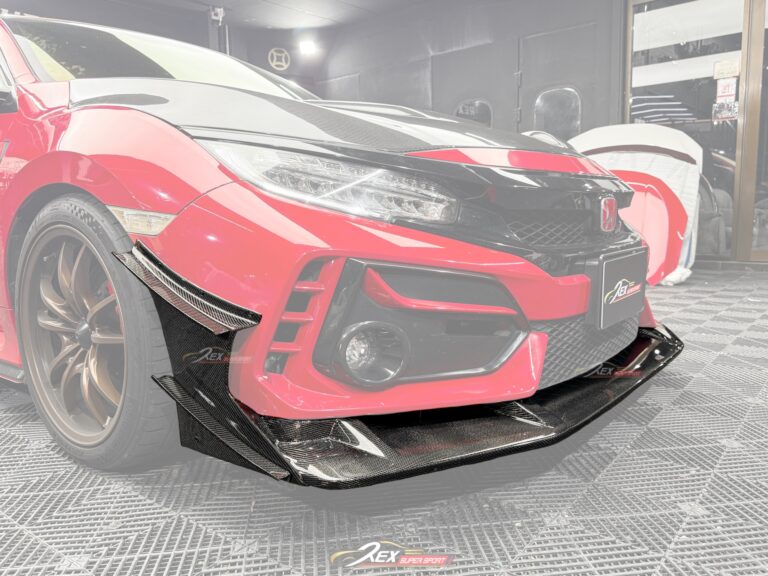 Honda FK8 Type R Front Lip JS Carbon