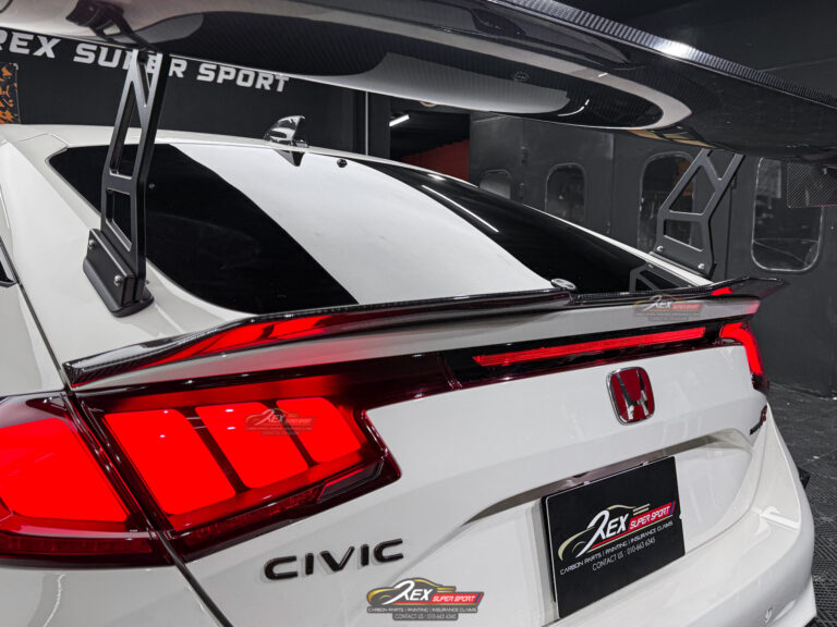 Honda FL5 Type R Rear Trunk Spoiler YS Carbon