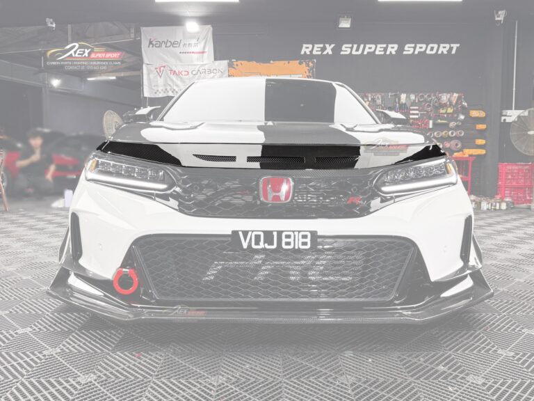 Honda FL5 Type R Upper Cover Sport Dry Carbon
