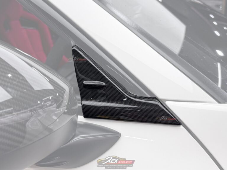 Honda FL5 Type R Window Triangle Cover Dry Carbon