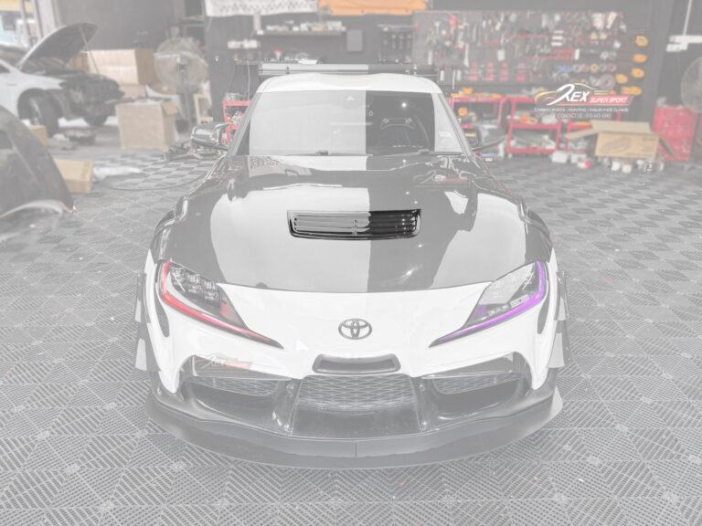 Toyota Supra A90 Mk5 Front Bonnet Scoop VERUS Dry Carbon