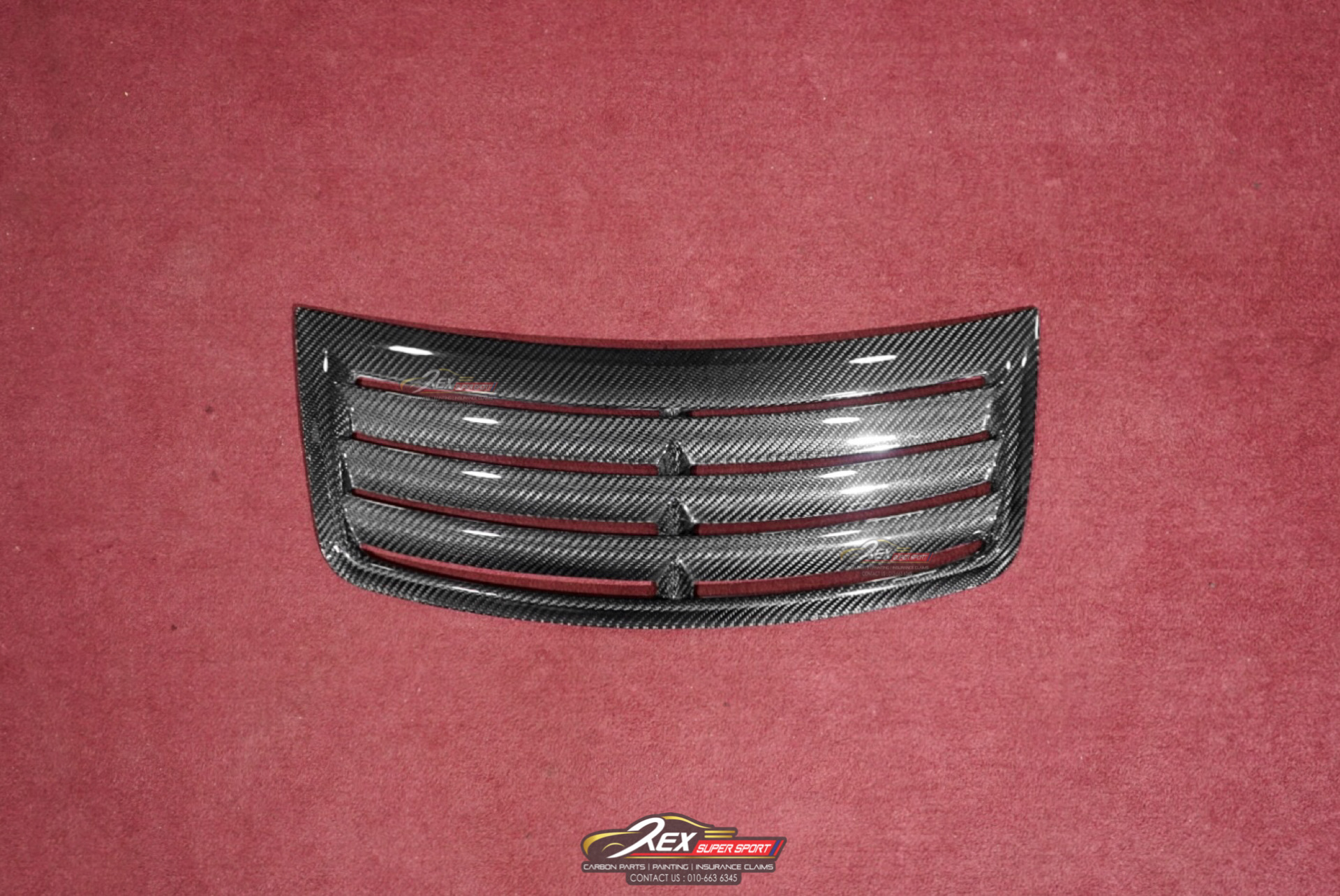 Supra A90 Front Bonnet Scoop VERUS Dry Carbon