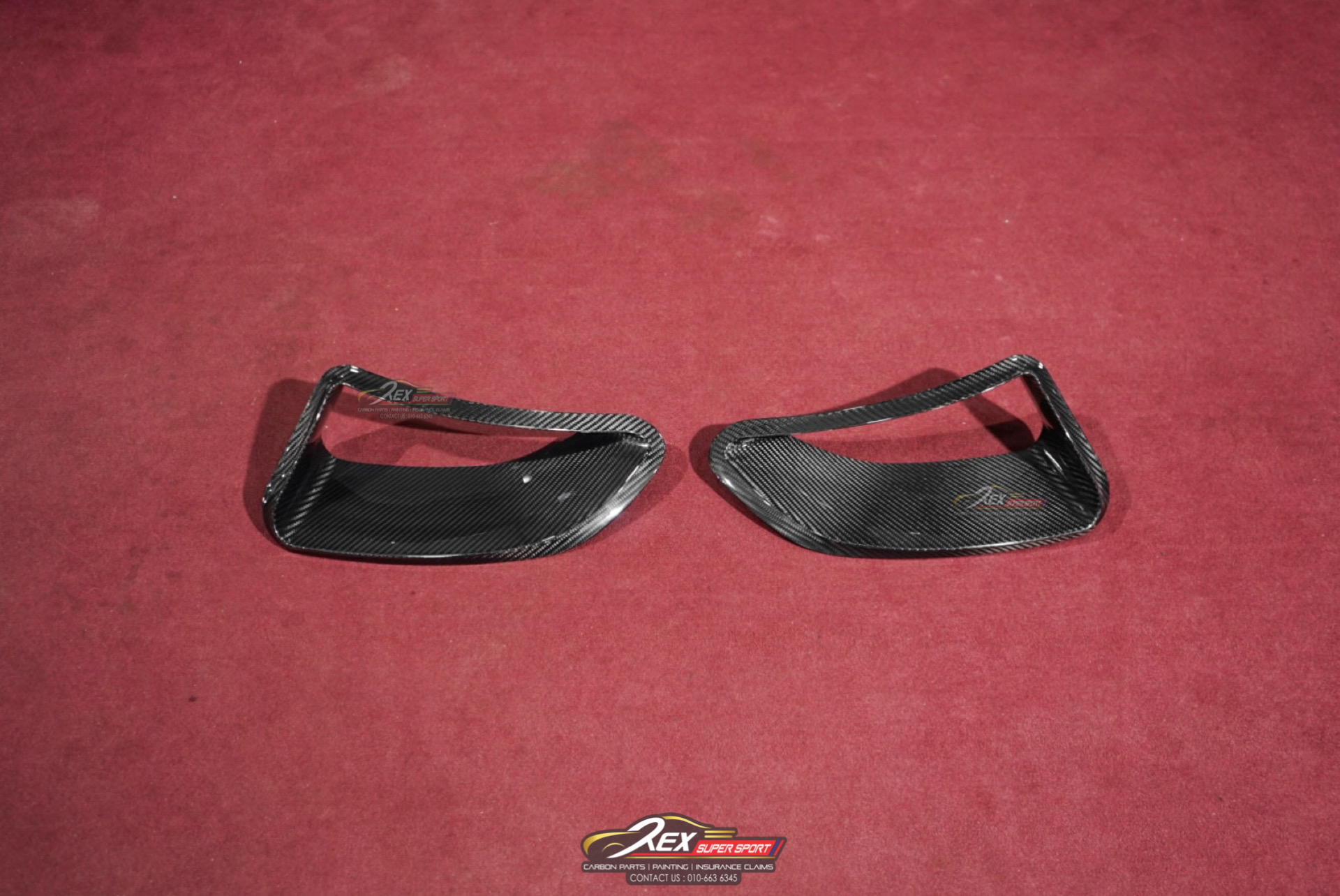 Supra A90 Fender Cooling Air Vent VERUS Dry Carbon