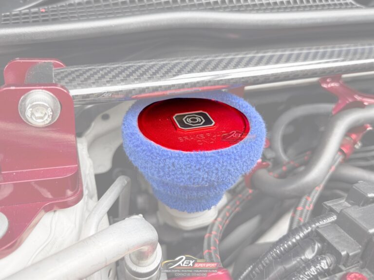 Honda FK8 FL5 Type R Engine Bay Cap Red