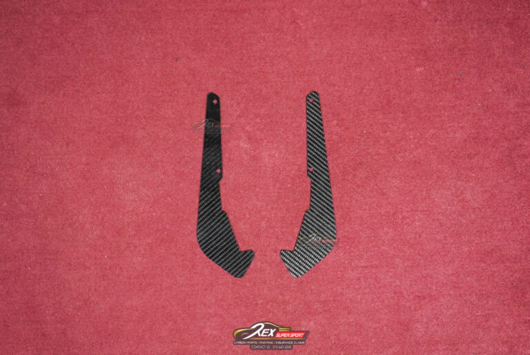 BMW G87 M2 Front Splash Guards Dry Carbon