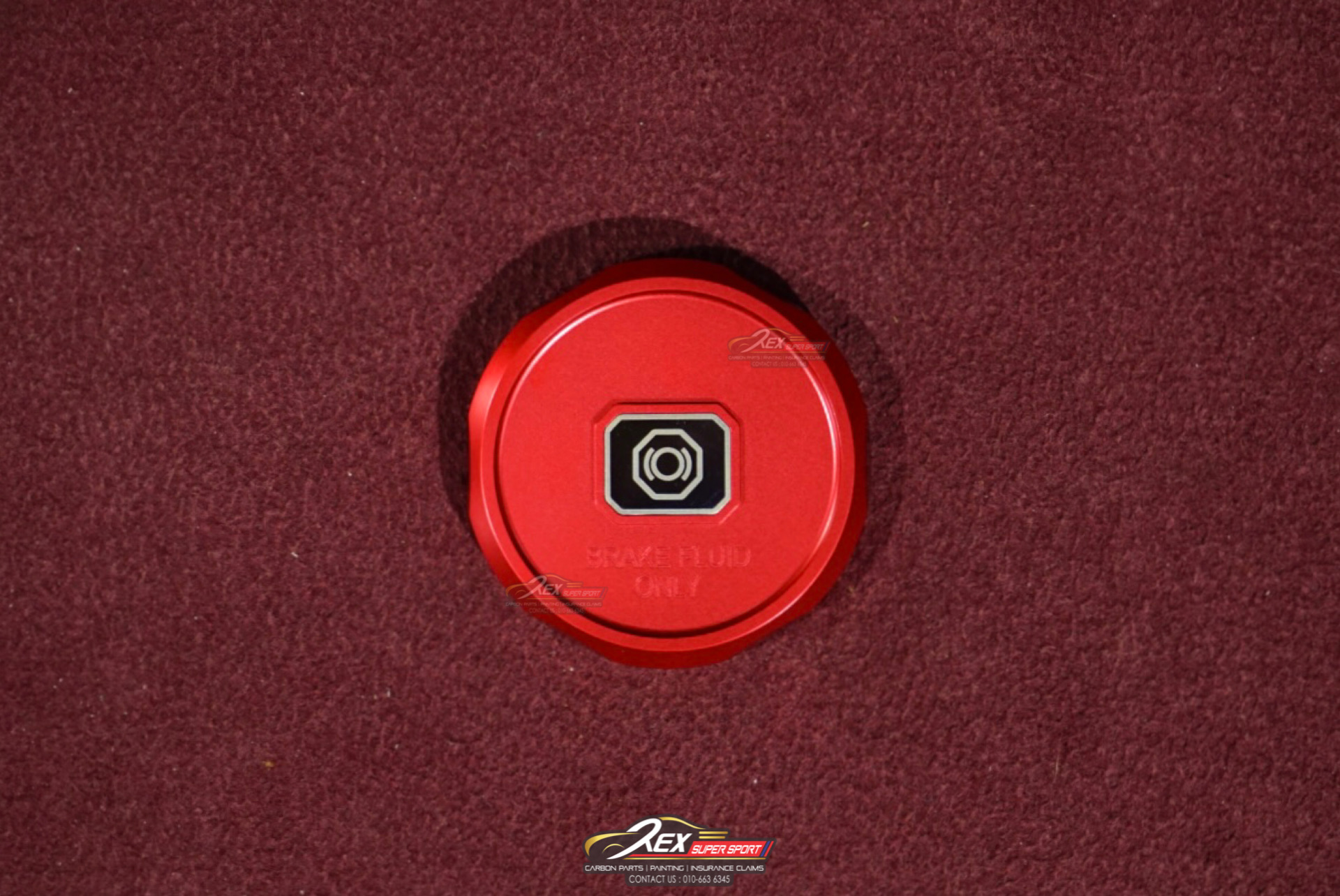 Honda FL5 Type R Engine Bay Cap Red