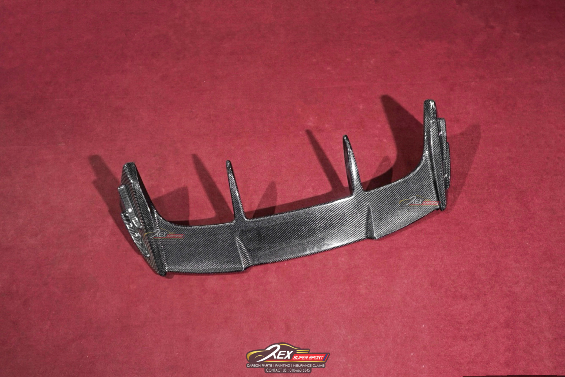 Toyota GR Yaris Rear Spoiler TOM Carbon