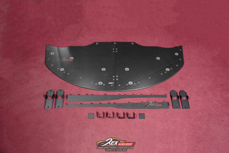 Supra A90 Front Lip Splitter VERUS Dry Carbon