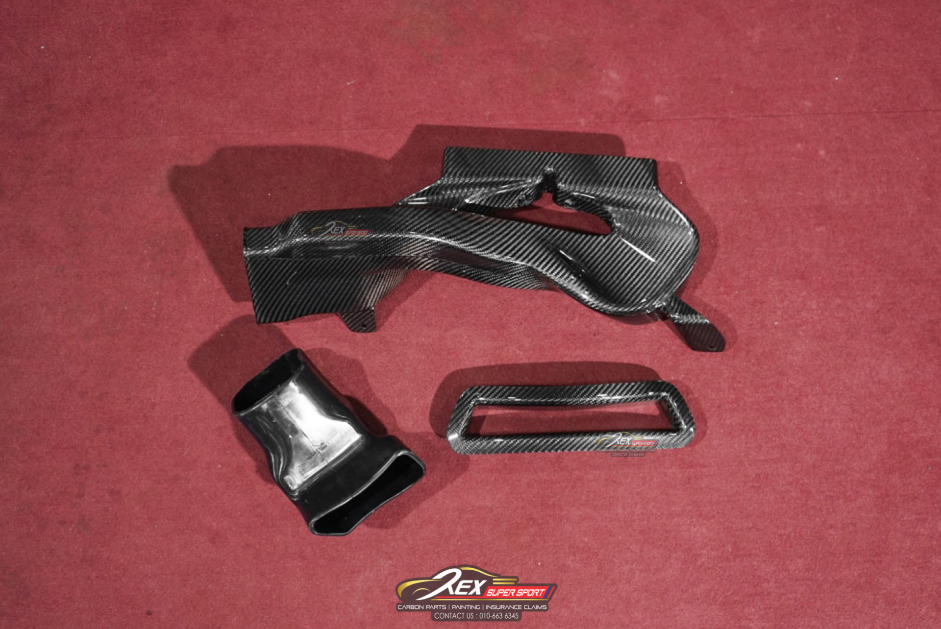 Supra A90 Intake Duct VERUS Dry Carbon