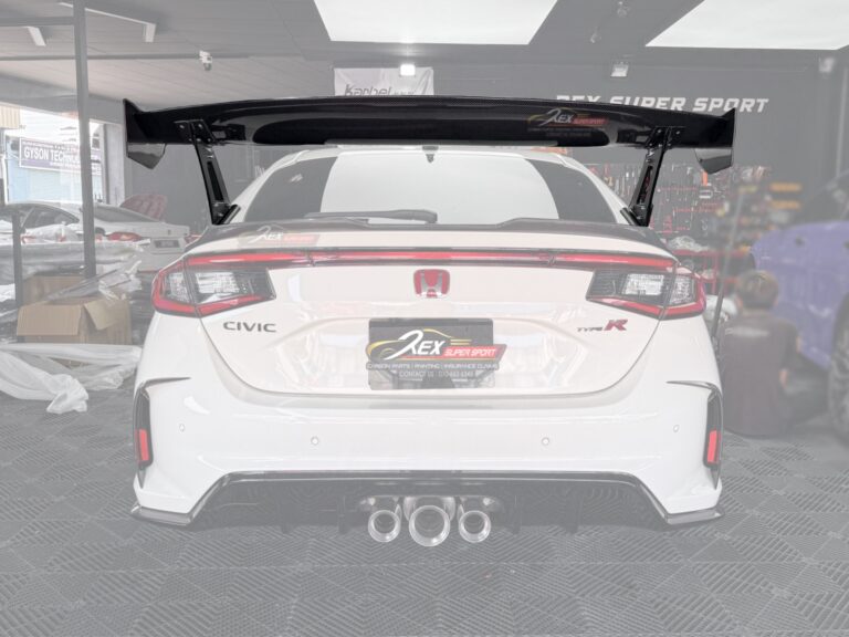 Honda FL5 Type R Rear Spoiler VRS 1:1 Carbon