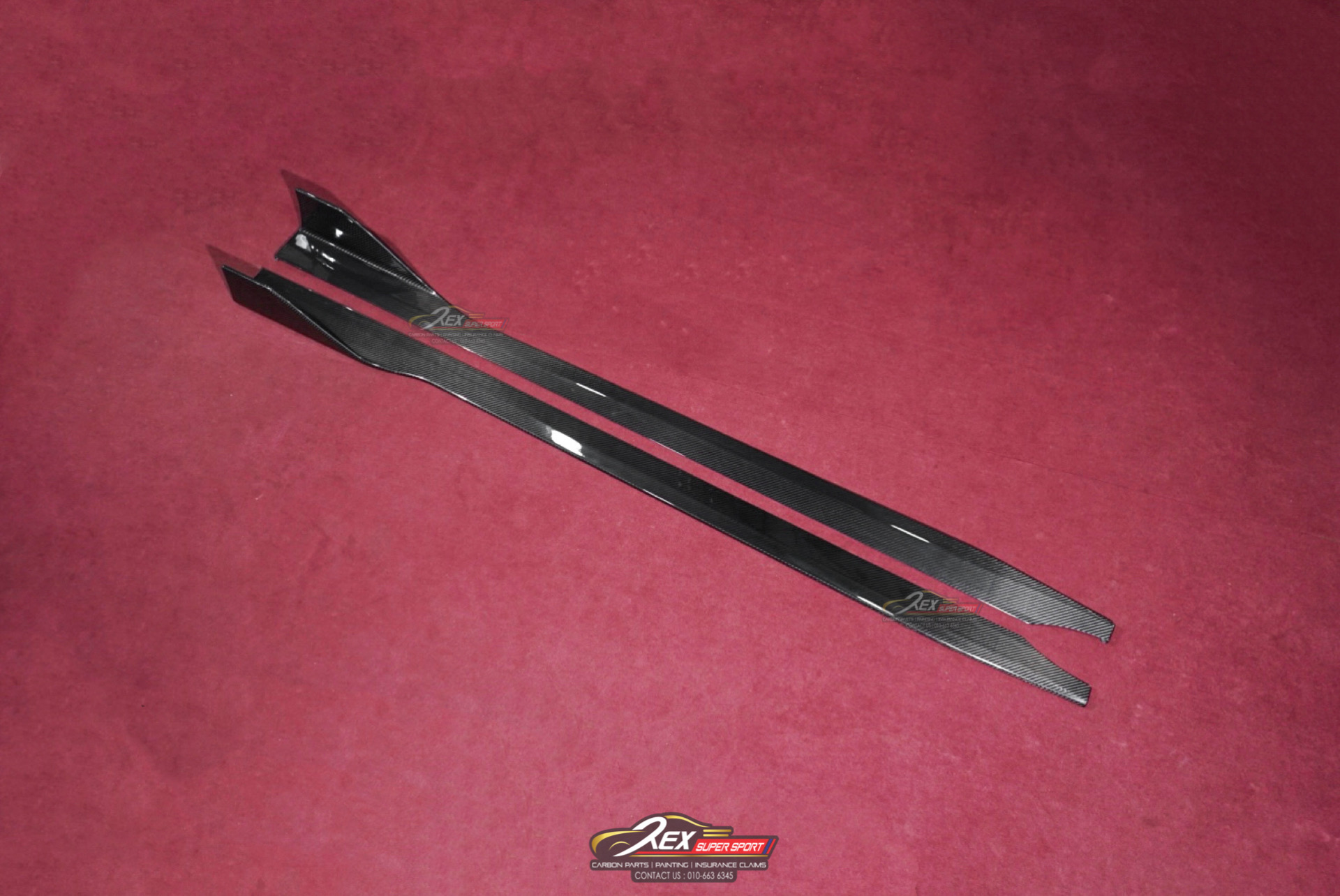 BMW G87 M2 Side Lip AD Dry Carbon