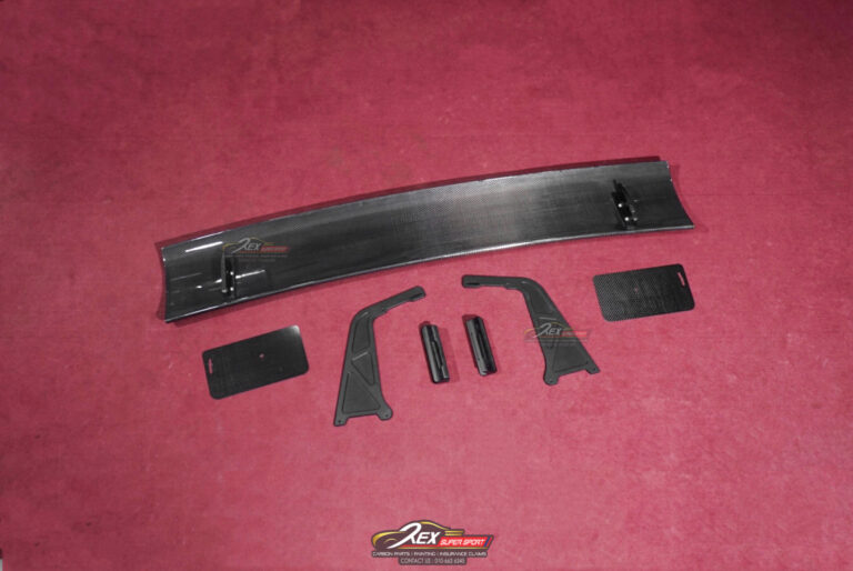 Honda FL5 Type R Rear Spoiler VER Swan Neck Carbon