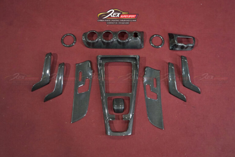 Mercedes A-Class W177 V177 CLA W118 Interior Trim Set Dry Carbon