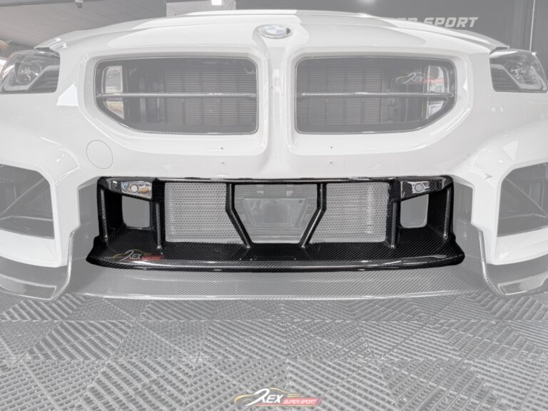 BMW G87 M2 Front Bumper Lower Grille OEM Dry Carbon