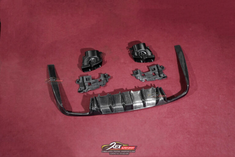 E-CLASS W213 Rear Diffuser B Carbon