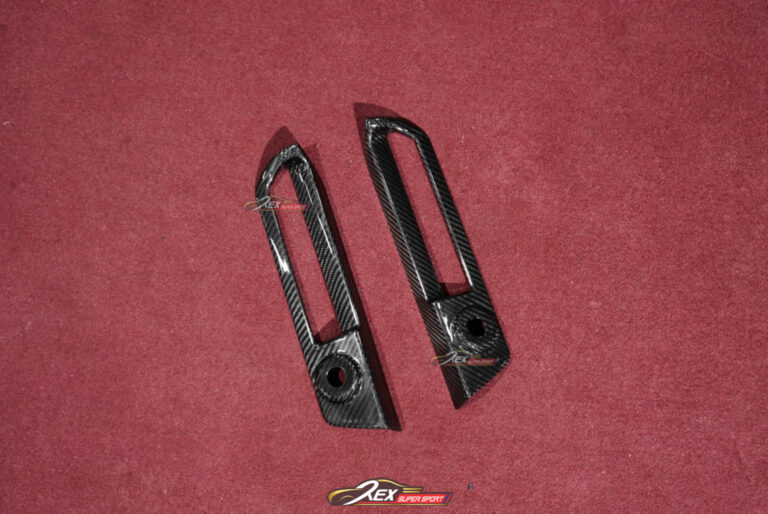 BMW G87 M2 Rear Fog Cover OEM Dry Carbon