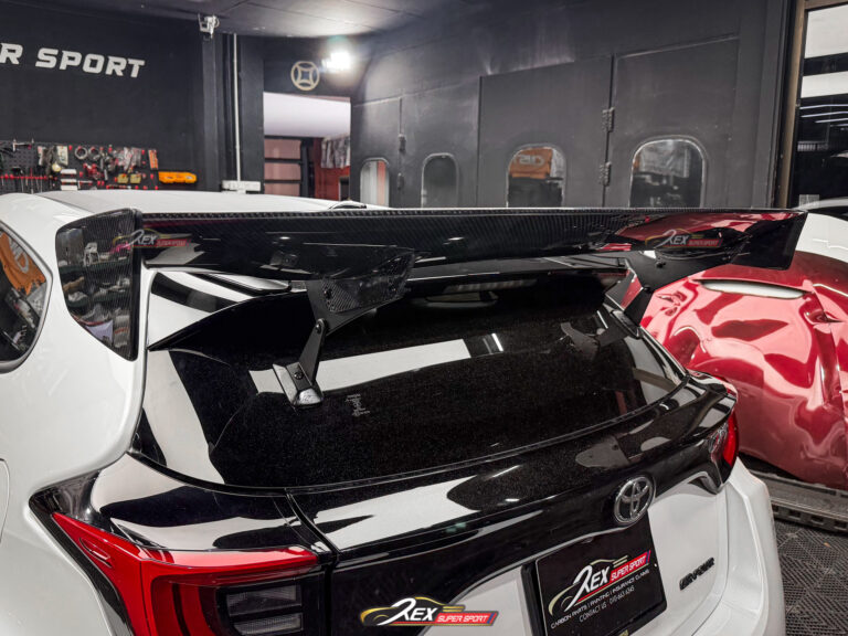 Toyota GR Yaris Rear Spoiler Carbon