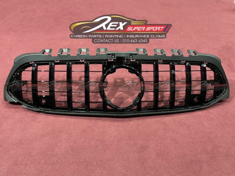 A-CLASS W177 V177 A200 A250 A35 A45s Front Grille GT Black Chrome